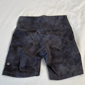 lululemon athletica wunder train high waisted short 6in.